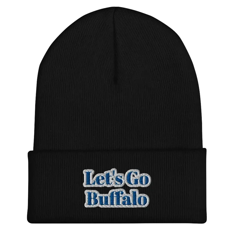 Let's Go Buffalo Beanie